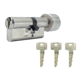 Noxxa Basic knopcilinder - SKG** - dubbel S55/30K - inclusief 3 sleutels product photo