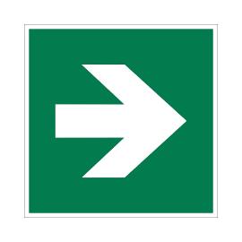 Bord Richting Pijl Groen 200 x 200mm product photo