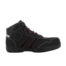 Safety jogger veiligheidsschoenen dames Isis S3 hoog zwart/roze maat 40 product photo