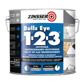 Hechtprimer watergedragen bulls eye 1-2-3 2.5l Wit product photo