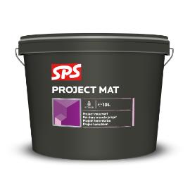 Muurverf project mat wit binnen 10L RAL9010 product photo