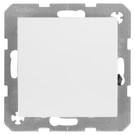 Hager Berker basisunit schakelaar inbouw wissel polar wit basiselement serie S1 in duurzaam doosje product photo