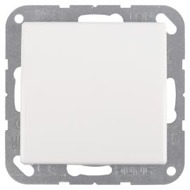 Jung basisunit schakelaar inbouw wissel alpine wit basiselement serie AS500 Ral 9016 in duurzaam doosje product photo