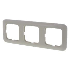 ABB Busch-Jaeger afdekraam inbouw 3 voudig alpin wit serie Reflex Si Ral 9010 Duurzaam Verpakking product photo