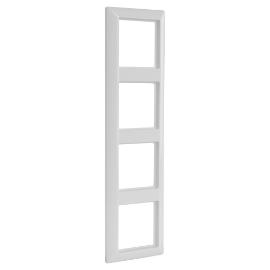 Jung afdekraam inbouw 4 voudig alpine wit serie AS500 Ral 9016 in duurzame verpakking product photo