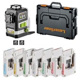 Powerplane 3D kruislijnlaser groen 18V 3G Multi (excl. Accu) in L-Boxx met adapter product photo