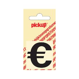 Plak euro-teken helvetica 40mm - zwart product photo