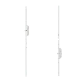 Noxxa bijzetsloten voor renovatie meerpuntssluiting - verzinkte rechte voorplaat 16mm - boven- en onderdeel met penschoot product photo