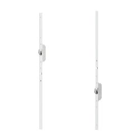 Noxxa bijzetsloten voor renovatie meerpuntssluiting - verzinkte rechte voorplaat 20mm - boven- en onderdeel met sluithaken product photo