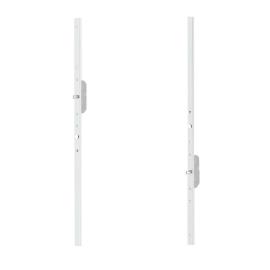 Noxxa bijzetsloten voor renovatie meerpuntssluiting - verzinkte U-voorplaat 24x6mm - boven- en onderdeel met penschoot product photo