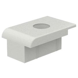 Noxxa eindstuk voor renovatie meerpuntssluiting - afgerond - bovenzijde voorplaat 20mm product photo