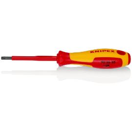 Knipex schroevendraaier VDE torx TX25 80mm 2 componenten greep 98 26 25 product photo
