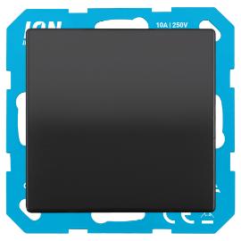 Ion basisunit schakelaar inbouw incl. wip wissel mat zwart V1,J1 serie 10.300.010 + 20.300.014 in Doosje product photo