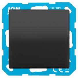 Ion basisunit schakelaar inb. incl. wip Impuls wissel mat zwart V1,J1 serie 10.300.070 + 20.300.014 in Doosje product photo
