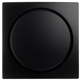 Ion bedieningselement centraalpl.knop enkel dimmer mat zwart V1,J1 serie 20.300.316 in Doosje product photo