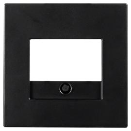 Ion bedieningselement centraalpl.charger Usb A+C Tae mat zwart V1,J1 serie 20.300.516 in Doosje product photo