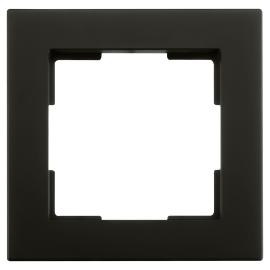 Ion afdekraam inbouw 1 voudig mat zwart V1 serie Los 80.300.120 product photo