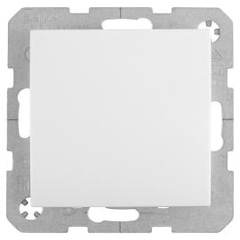 Hager Berker basisunit schakelaar inbouw kruis polar wit serie S1 R9010 basiselement duurzaam doosje product photo