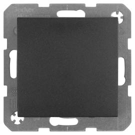 Hager Berker basisunit schakelaar inbouw wissel mat antraciet serie S1 R7021 basiselement duurzaam doosje product photo