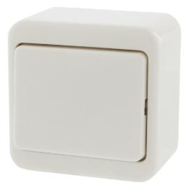 Hager Berker schakelaar opbouw wissel polarwit Opbouw AP Ral 9010 product photo