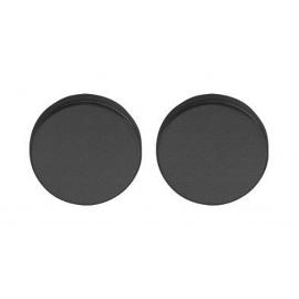 Noxxa blindrozet - rond 54mm - RVS mat geborsteld zwart - deurdikte 38-42mm - DIN links/rechts product photo