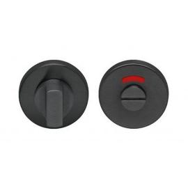 Noxxa vrij/bezet rozet - rond 54mm - RVS mat geborsteld zwart - deurdikte 38-42mm - DIN links/rechts product photo