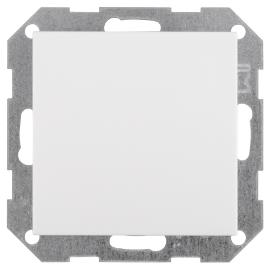 Gira basisunit inbouw blindplaat polar wit serie SY55 Ral 9010 in duurzaam doosje product photo