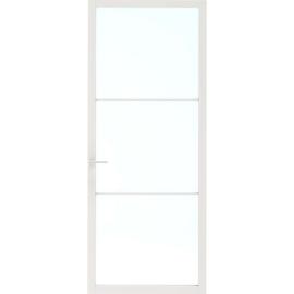 Skantrae deur SSL 14603 stomp 2315x930mm zuiver wit blank glas, gelakt product photo