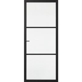 Skantrae deur SSL 4003 stomp 2115x780mm grafietzwart nevel glas, gegrond product photo