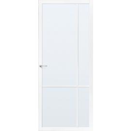 Skantrae deur SSL 4407 stomp 2115x780mm zuiver wit blank glas, gegrond product photo