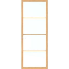 Skantrae deur SSL 14804 stomp 2315x880mm natural oak blank glas, gelakt product photo