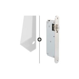 Skantrae hang- en sluitwerk pakket 715 SSL Vernal50 wit greep+rolsl product photo