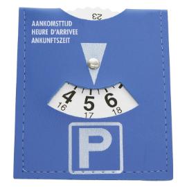 Parkeerschijf blauw vinyl product photo