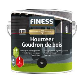 Houtteer houdcoat teervrij buiten 2.5l Zwart product photo