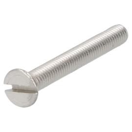 Q-Link metaalschroef rvs voor inbouwdoos verpakking 10st M3x25mm (Din 963) product photo