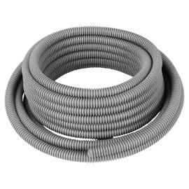 Elektro pvc installatiebuis 5/8 flexibel grijs (Mantelbuis) 10m Kema Keur 15.8x1.8mm Low Frictie product photo