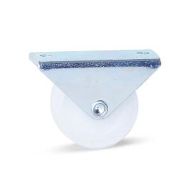 Bokwiel 30mm klein wit PP Draagvermogen 20kg product photo