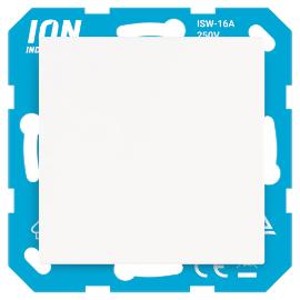 Ion wandcontactdoos inbouw 1 voudig m/ra klep alpin wit V1.J1 serie 10.300.814 in Doosje Met Klep product photo