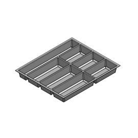 Bestekindeling antraciet diepte 50cm H-52mm/B-399mm/D-462mm product photo