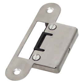 HMB sluitplaat loop RVS U108.8x25mm nastelbaar lange lip Ls/Rs 7 product photo