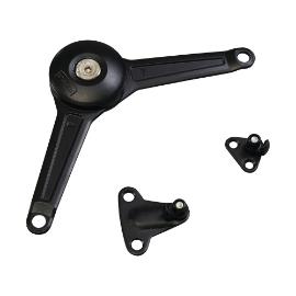 Klepsteun zwart voor euroschroef product photo