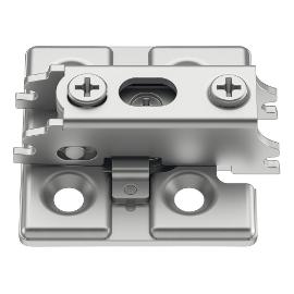 Montageplaat vernikkeld voor inboorsch. deuren tot 900mm product photo