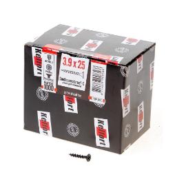 Gipsplaatschroef s grove draad zwart product photo