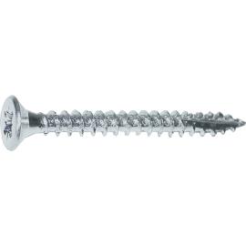 Spaanplaatschroef Silverdrill S gegalv. platkop PZ2 5.0x60mm product photo