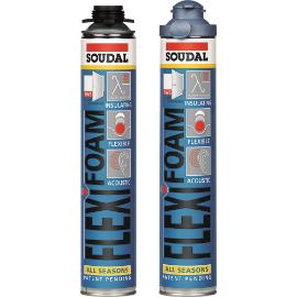 PUR-schuim elastisch blauw voor pistool 750ml product photo