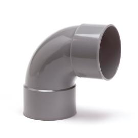 Lijmfitting PVC bocht 90gr 2x mof 75mm product photo