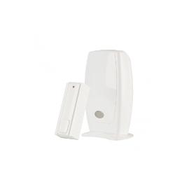 Deurbel en gong wit draadloos 5 tonen max 4 zenders product photo
