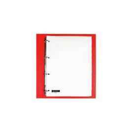 Tabbladen PP 0.12mm wit A4 4-gaats 10-delig venstertabs product photo