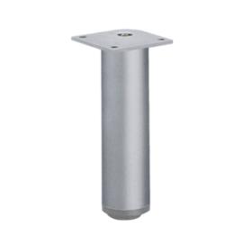 Meubelvoet aluminium Lano zilver rond 40x80mm 9119554 product photo