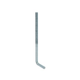 Muurplaatanker blank M24x400x100mm product photo
